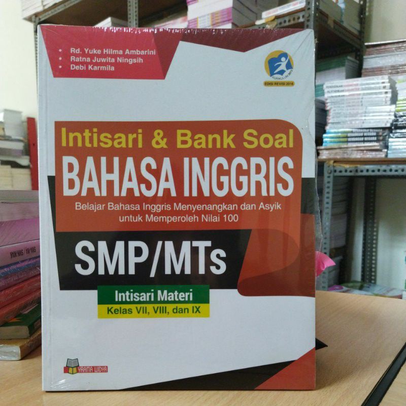 intisari dan bank soal bahasa inggris, biologi SMP yrama widya