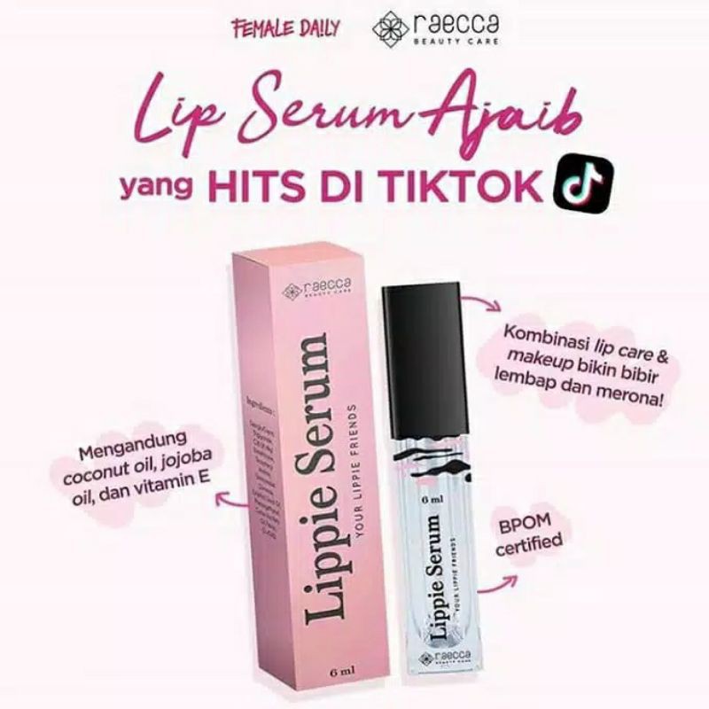 lippie serum by RAECCA.ID lippie serum viral lipptint by Raecca 100% Original