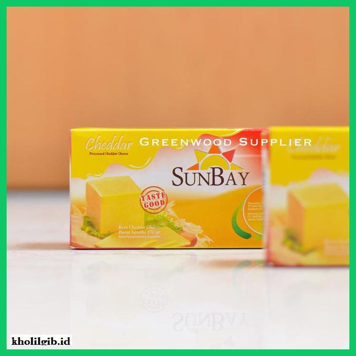 

Ujekujek- Sunbay Cheddar Cheese 170G - Merah (Premium Quality) -Original.