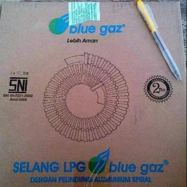 Selang gas LPG  khusus blue gaz sni aman