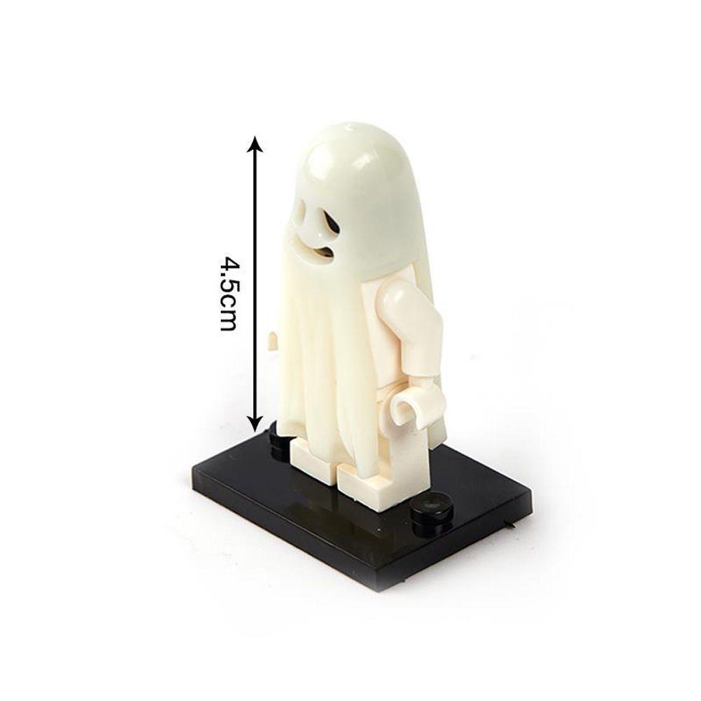 Mxbeauty Smiling &amp; Crying Ghost Model 1PC Mainan Anak Anak Single Horror Batu Bata Kecil Mainan Action Figure