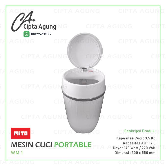 MESIN CUCI MITO WM 1