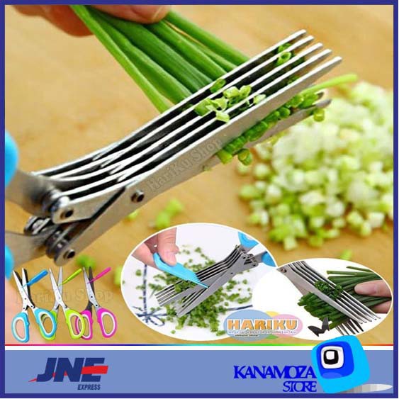 

Gunting 5 Lapis / Gunting Daun Bawang Gunting Sayur Dapur - X033