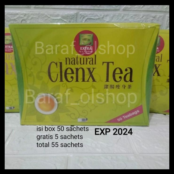 

DISKON TERBATAS !!! CLENX TEA ORI IMPORT HALAL 50+5SC TERLARIS