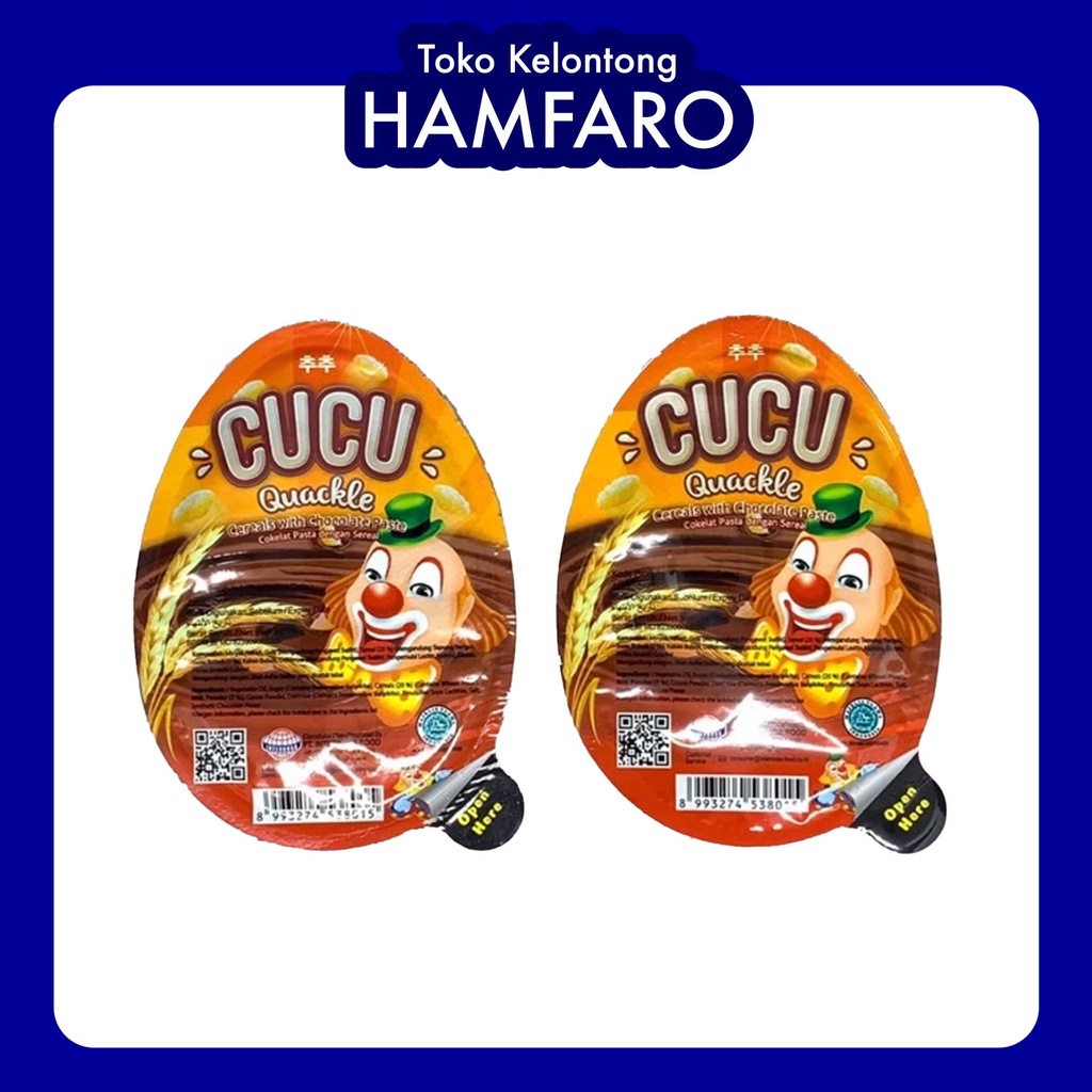 

CUCU QUACKLE RICE CRISPIES 24pcs x 15gr