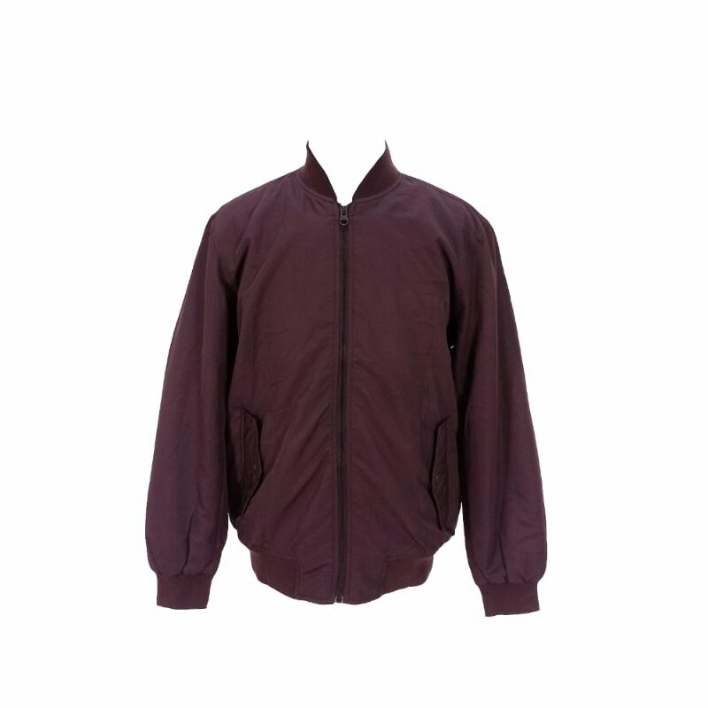 Jaket Pria COLE Boomber Parasut Resleting Motor