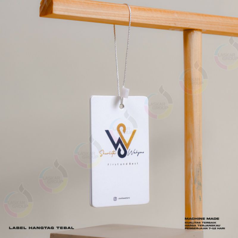 label hangtag label baju balel pakaian label merek label nama label buat di gantung label tag