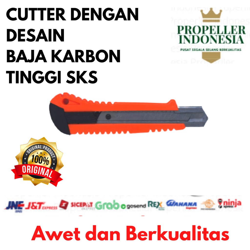 Pisau Cutter Pisau Potong Akrilik Cutter Knife Serbaguna