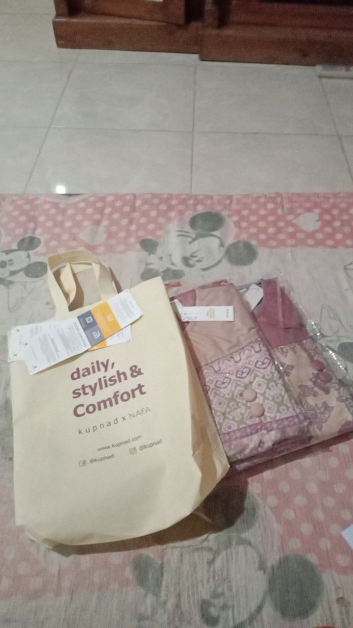 Dress Muslim Gamis Batik Wanita  Mulan Dress