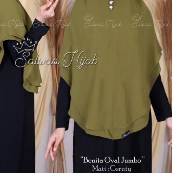 KIMAR OVAL 2LAYAR JUMBO/HIJAB 2LAYAR OVAL JUMBO/KERUDUNG 2LAYAR OVAL JUMBO