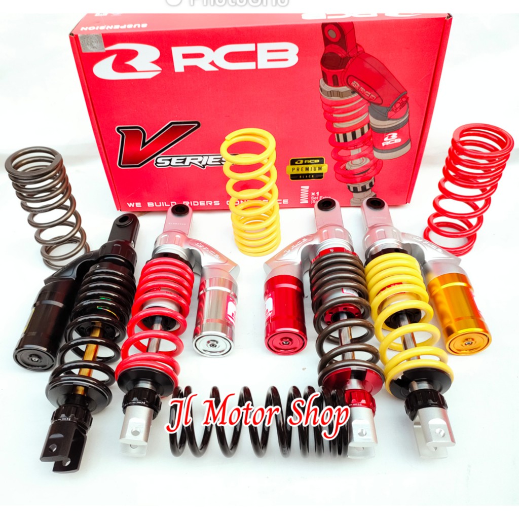 SHOCK SHOCKBEAKER RCB V VS MB2 BLACK SERIES SERIES VARIO 110 125 150 160 BEAT GENIO SCOOPY FAZZIO MIO J M3 FINO XRIDE XEON SOUL GT MIO Z FREEGO DLL MB2 Series Original SHOCK RCB VS DAB MB2 BLACK SERIES