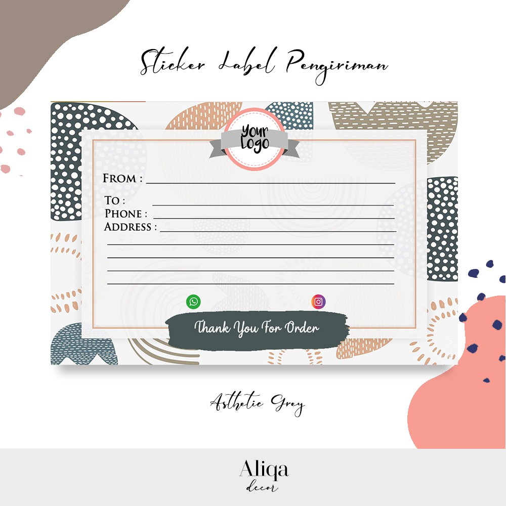 

Lalaliqa - Sticker Label Pengiriman Alamat Address Online Shop Ashtetic