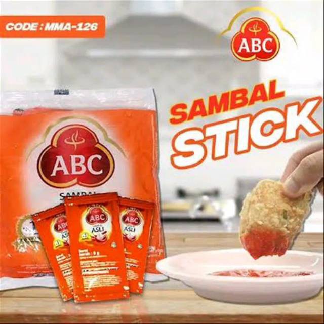 

Sambal Stick Asli ABC 1 Pack isi 22 Sachet Murah Meriah
