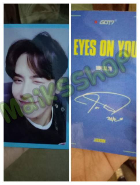 Got7 Eyes On You All Version Photocard Kpop