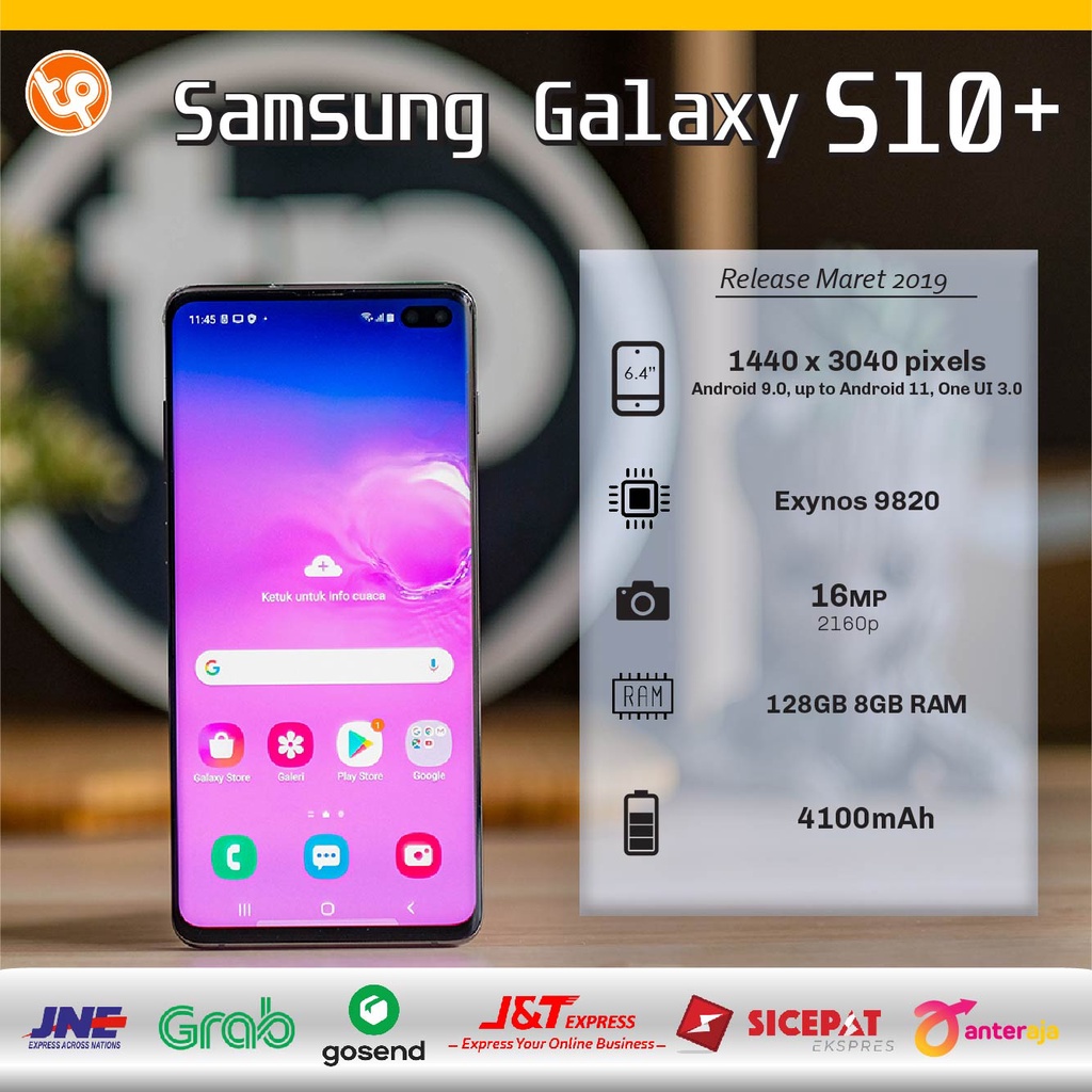 Samsung Galaxy s10 | s10 plus | s10 e | s10 lite  android hp bekas second resmi-3