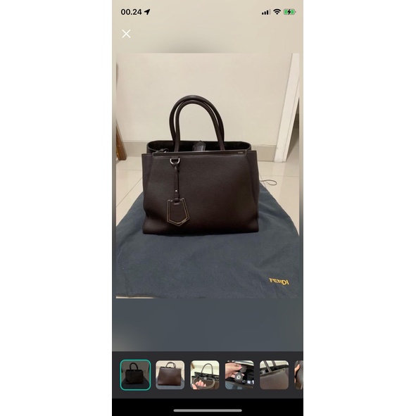 Tas Handbag Fendi 2Jours Medium 100% Original