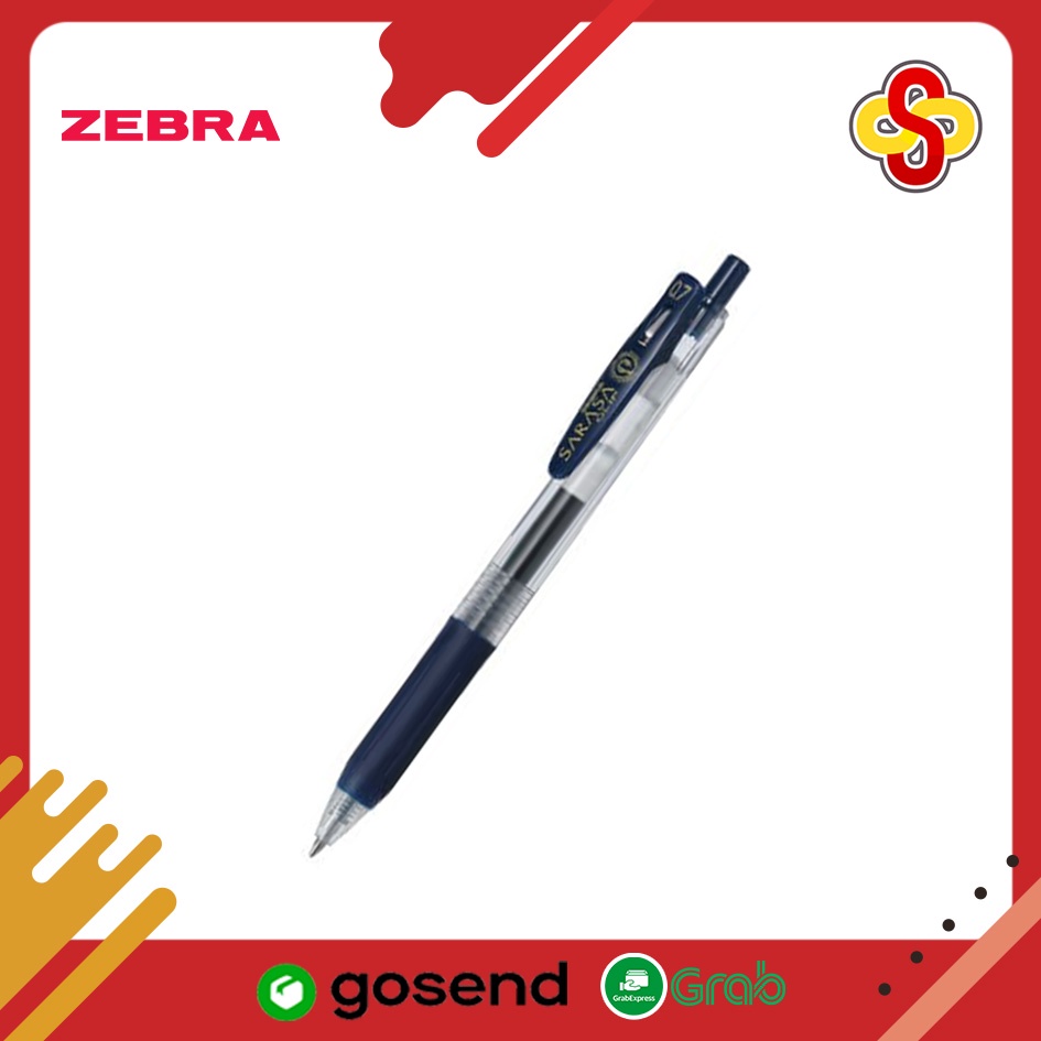 Pulpen / Gel Pen Zebra Sarasa Clip 0.7 mm