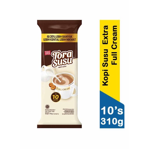 

Torabika Kopi Duo+Susu Extra Full Cream 10X31G