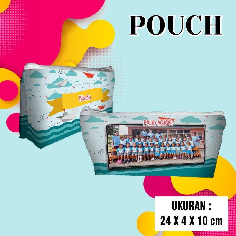 

Tempat pensil custom pouch