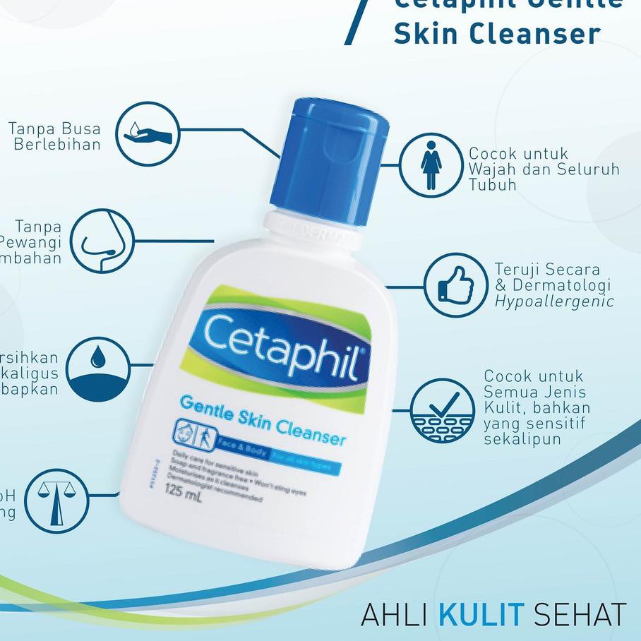 Bagus Cetaphil 59 Ml 59ml 125 Ml 125ml 250 250ml 500 500ml Gsc Cetaphil Gentle Skin Cleanser Shopee Indonesia