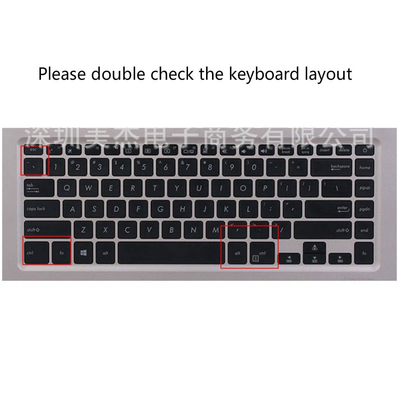 For 15.6inch ASUS VivoBook S15(S510UA) Colorful Silicone laptop Keyboard Protector Keyboard Cover Skin