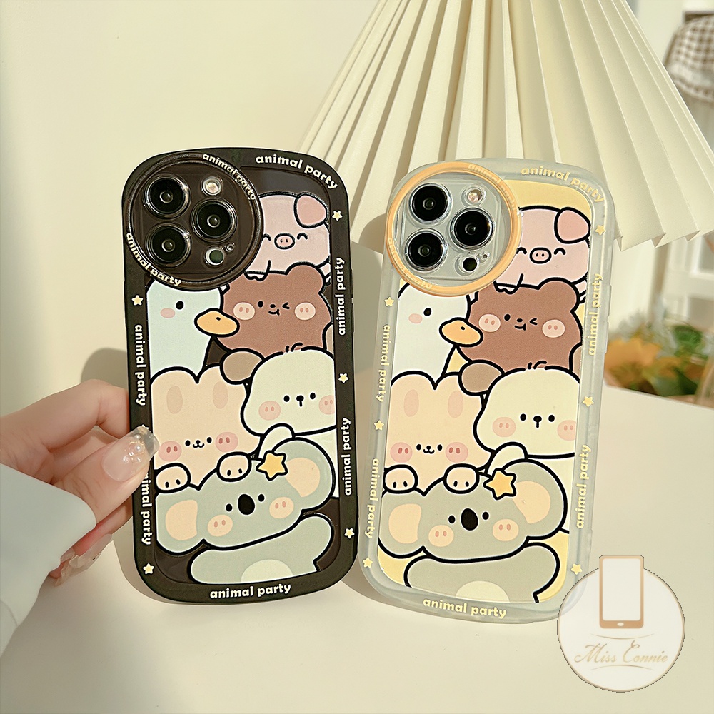 Soft Case Tpu Motif Kartun Hewan Untuk Realme C25 C15 C31C25s C12 C35 9i C25Y C11 C20A 5 5s 5i 6i C21Y C1 C20 C3