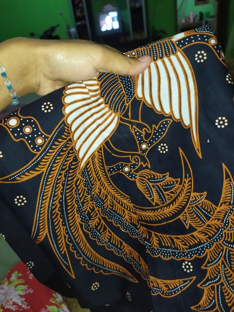 Elang Kemeja Batik Pria Lengan Panjang Full Furing Bahan Katun Sragenan By Kanaya