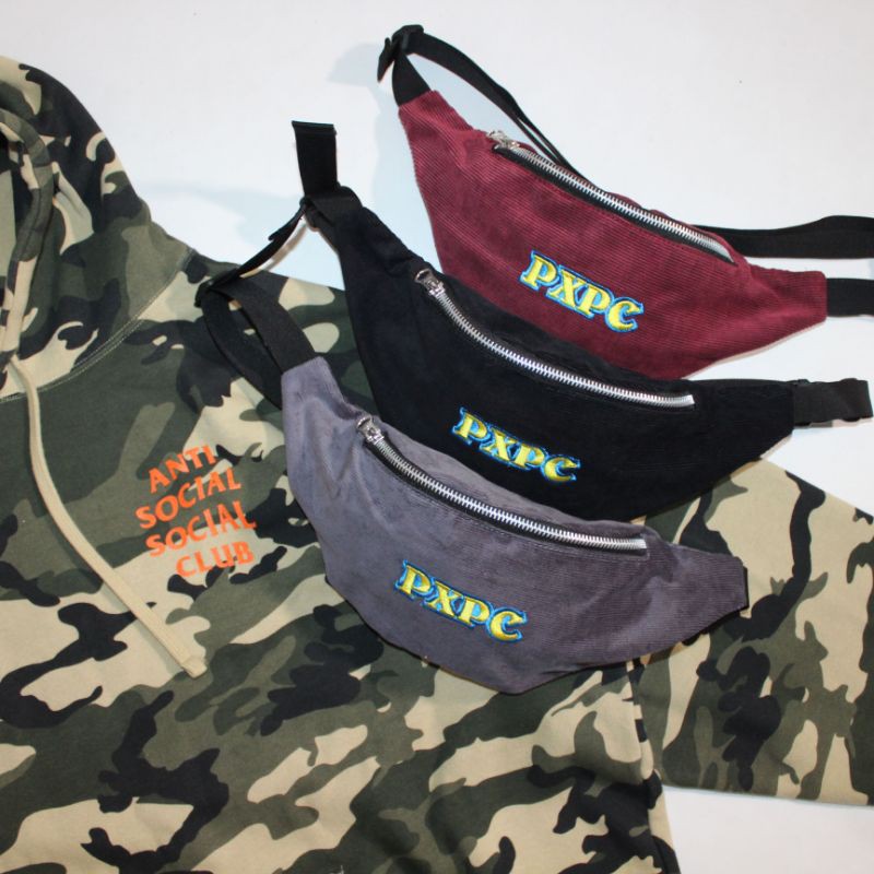 PXPC // &quot;BROOKER&quot; WAISTBAG / TAS PINGGANG / CLASSIC WAIST BAG / CORDUROY / BUMBAG / HIP BAG AUTHENTIC