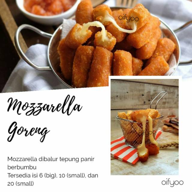 

Mozzarela goreng original isi 20
