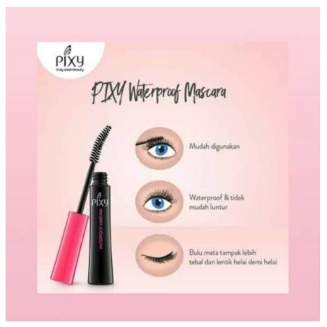 PIXY WATERPROOF MASCARA