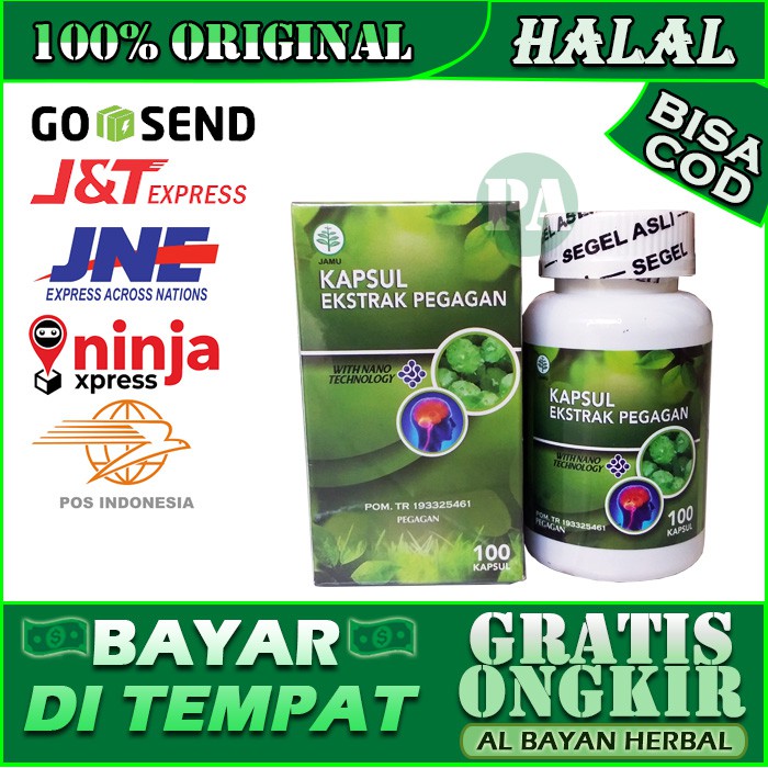 Kapsul Ekstrak Pegagan - Obat Herbal Asli - Memperlancar ...