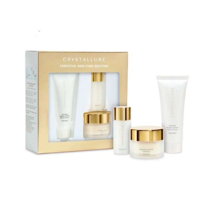 WARDAH CRYSTALLURE ESSENTIAL SKIN CARE ROUTINE / SKINCARE PAKET