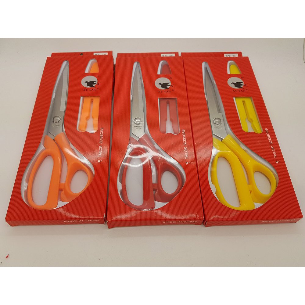 

Gunting Kain Stainless steel XU YAN or Tailor Scissors