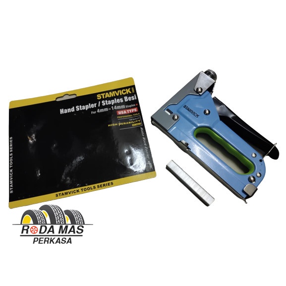 Staples Gun Tacker Stamvick 3 in 1 / Staple Jok Tembak Hekter 3 Way RMP