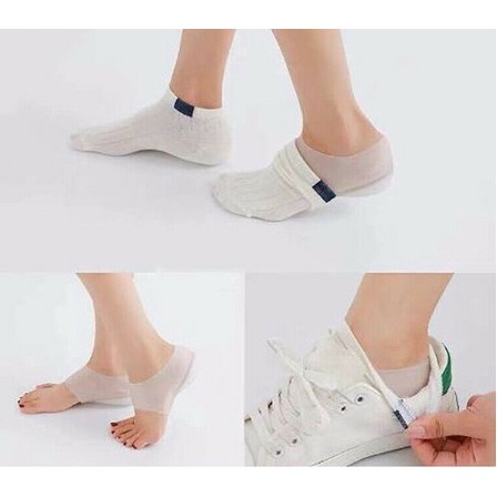 Insole silicone heel peninggi badan