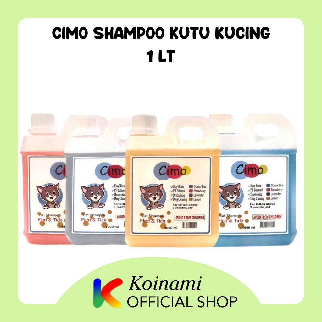 CIMO 1 LITER SHAMPO KUTU KUCING / FLEA AND TICK CAT SHAMPOO / GROOMING