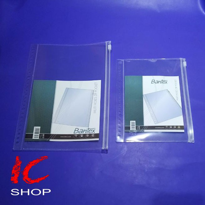 

Zipper BANTEX Binder pocket transparan