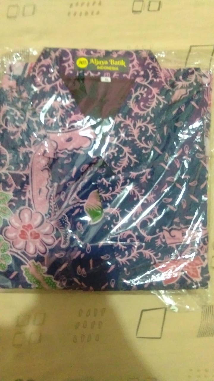 (1kg=4pcs) Kemeja Batik Lengan Panjang Batik Ori Ab Peksi Kembar Batik Solo Seragam Batik