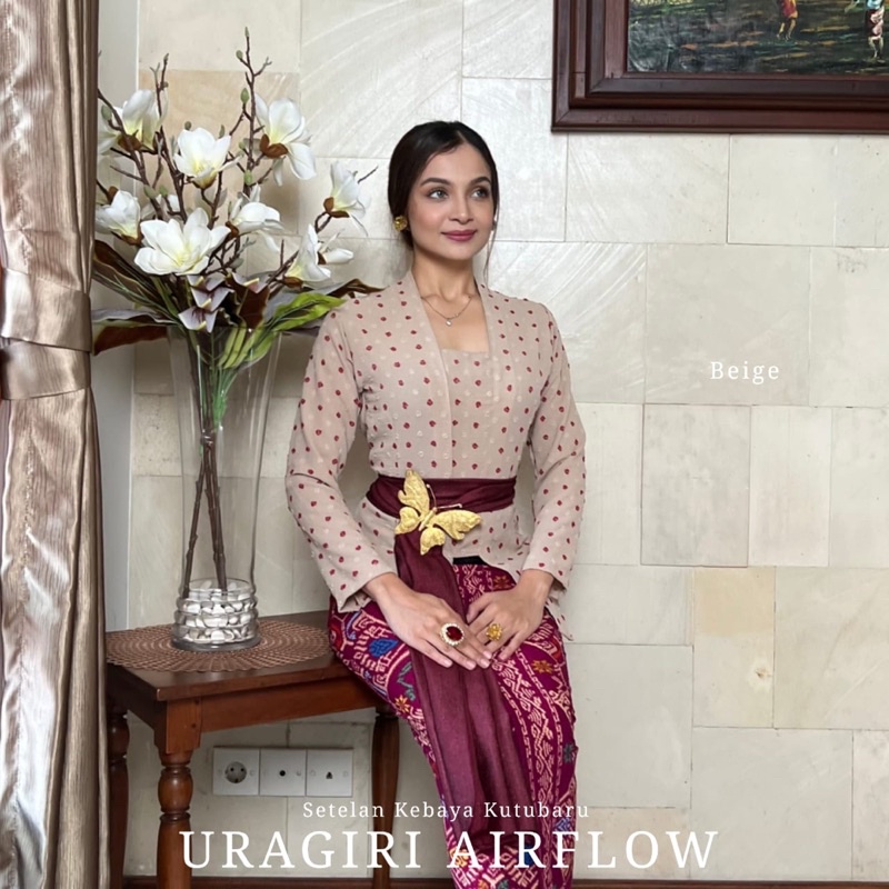 SETELAN KEBAYA AIRFLOW URAGIRI LENGAN PANJANG
