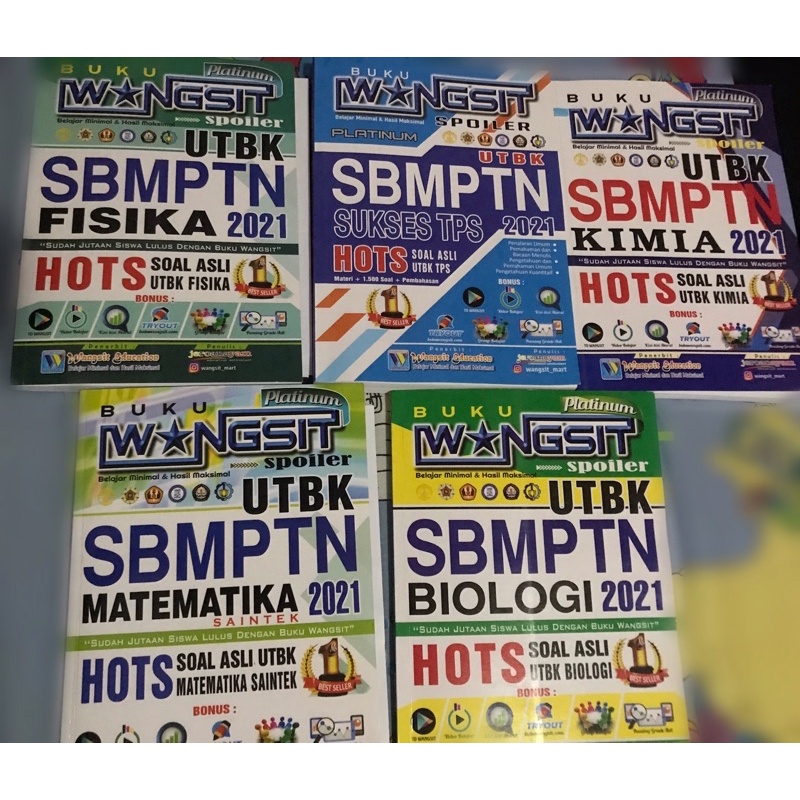 PRELOVED wangsit 2021 saintek