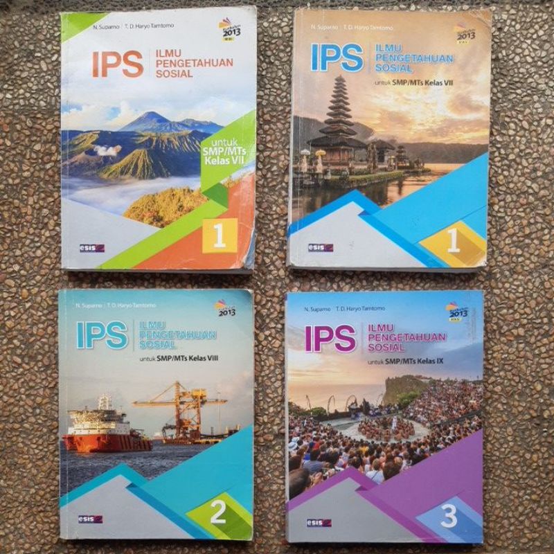 Jual Buku Ips Ilmu Pengetahuan Sosial Smp Kls 789 Revisi Kurikulum 13 Esis Shopee Indonesia 9004