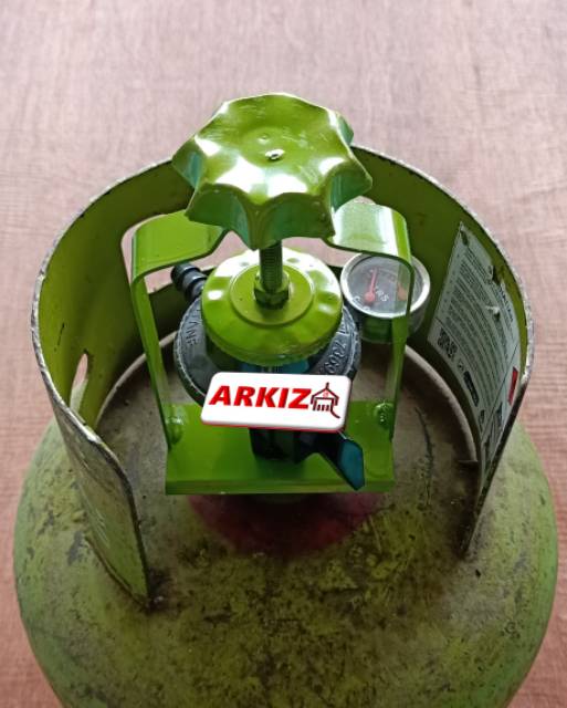 Pengaman Regulator Tabung Gas 3 kg - 12 kg subsidi non subsidi catok pengaman regulator tabung gas