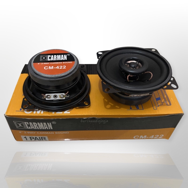 Speaker Pintu Mobil 4 Inch Coaxial Carman CM 422