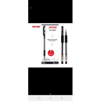

bulpen/pen gel joyko JK 100 NT isi 12 pcs/pak