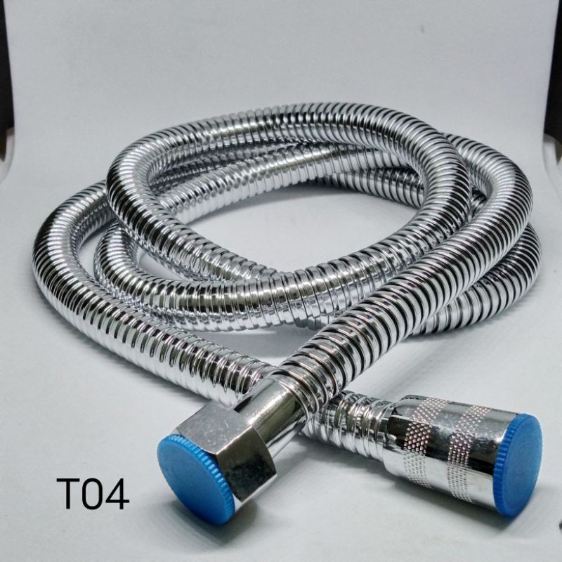 SELANG SHOWER MANDI /HOSE GOOD STAINLESS BERKUALITAS  SELANG FLEXIBEL 140cm  (T04)