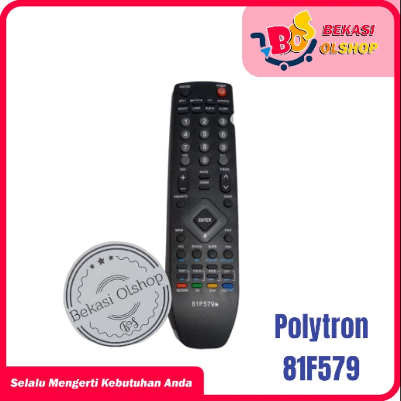 Remot Tv Polytron LED-LCD / Remote Tv Polytron 81F579