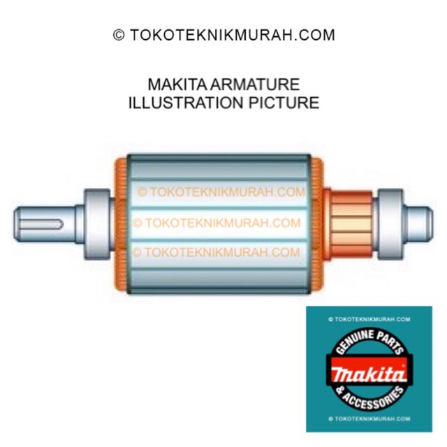 Makita Armature 2414NB / Angker 2414 NB Asli Original