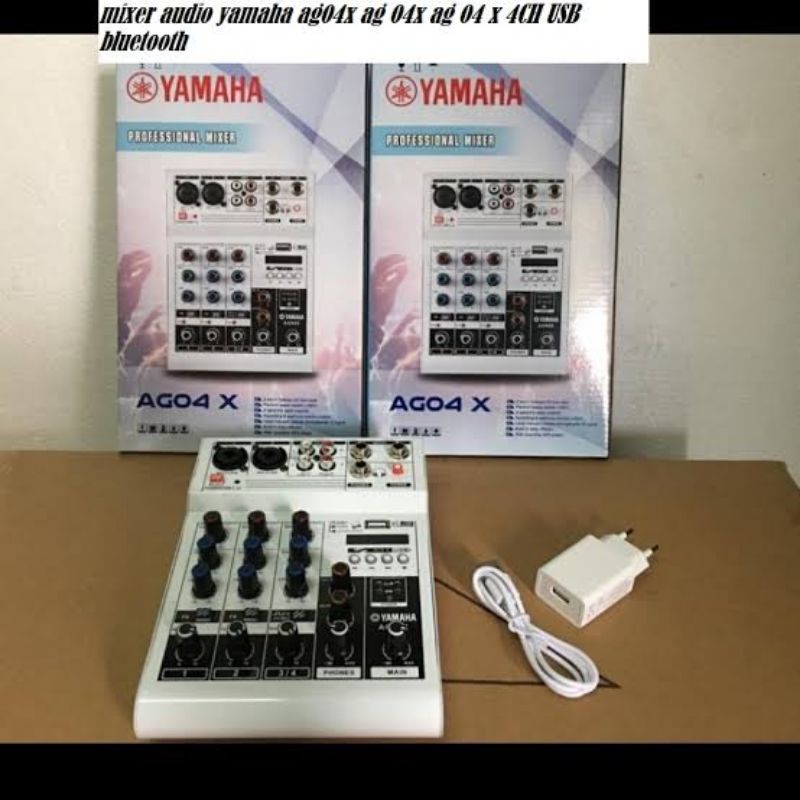 MIXER YAMAHA AG04 X 4 CHANNEL BLUETOOTH USB YAMAHA AG04X