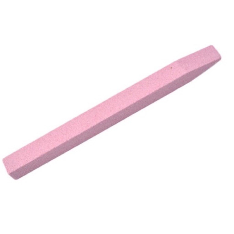 Quardz stone cuticle pusher green pink / asah kuku kikiran kuku nail file stone