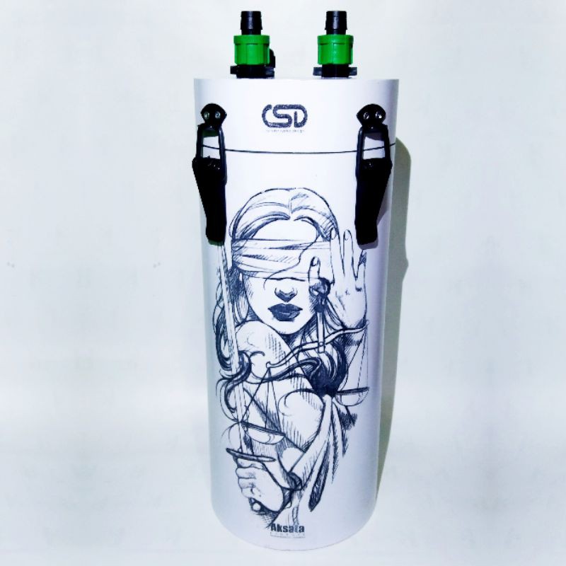 filter canister diy 6 inch csd 3 Bisa request desain gambar sendiri